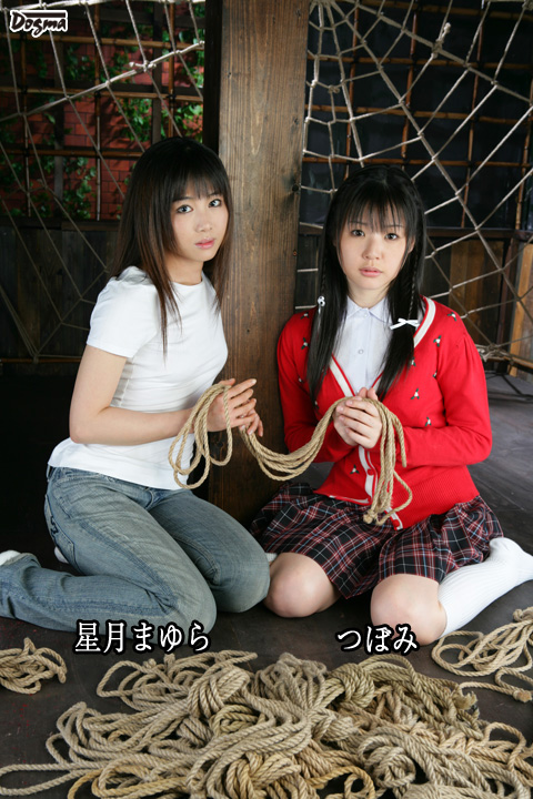  緊縛　柱 足　 